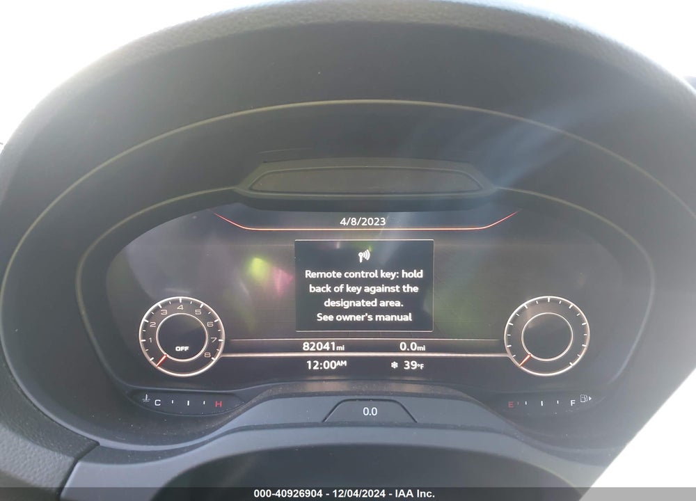 2018 AUDI A3 CABRIOLET VIN: WAUY8LFF4J1024142