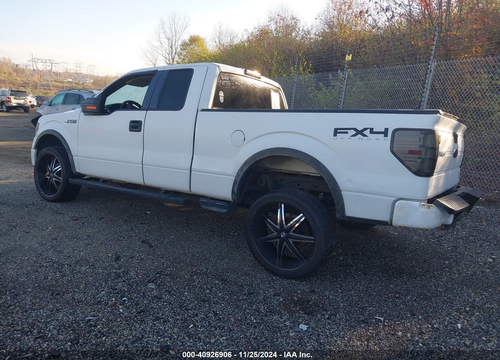 2009 FORD F150 SUPER CAB VIN: 1FTPX14V69FA92960
