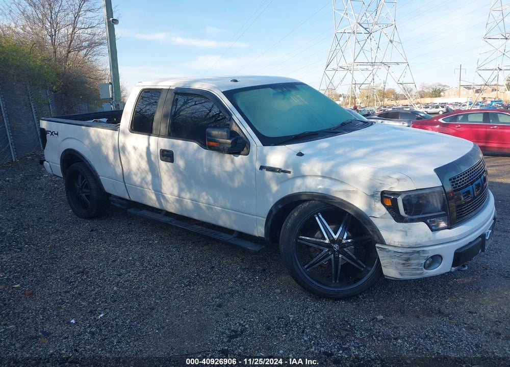 2009 FORD F150 SUPER CAB VIN: 1FTPX14V69FA92960