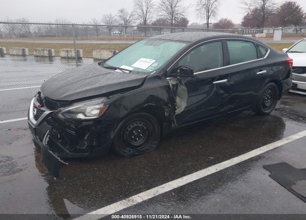 2019 NISSAN SENTRA S VIN: 3N1AB7AP8KY401049