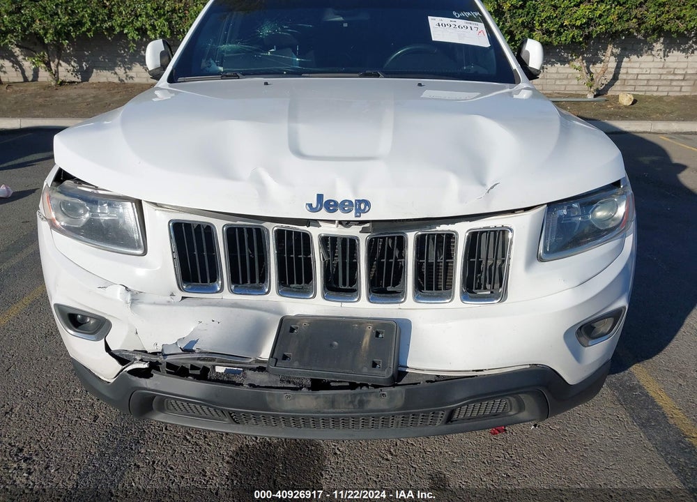 2015 JEEP GRAND CHEROKEE LAREDO VIN: 1C4RJEAG7FC792460