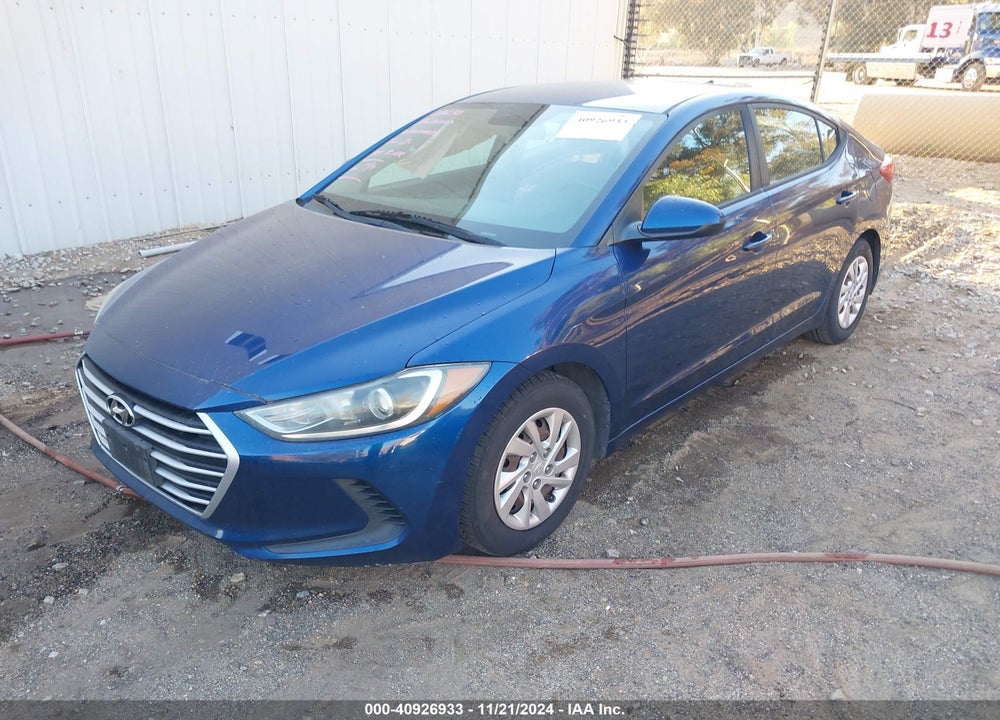 2017 HYUNDAI ELANTRA SE VIN: 5NPD74LF8HH166690
