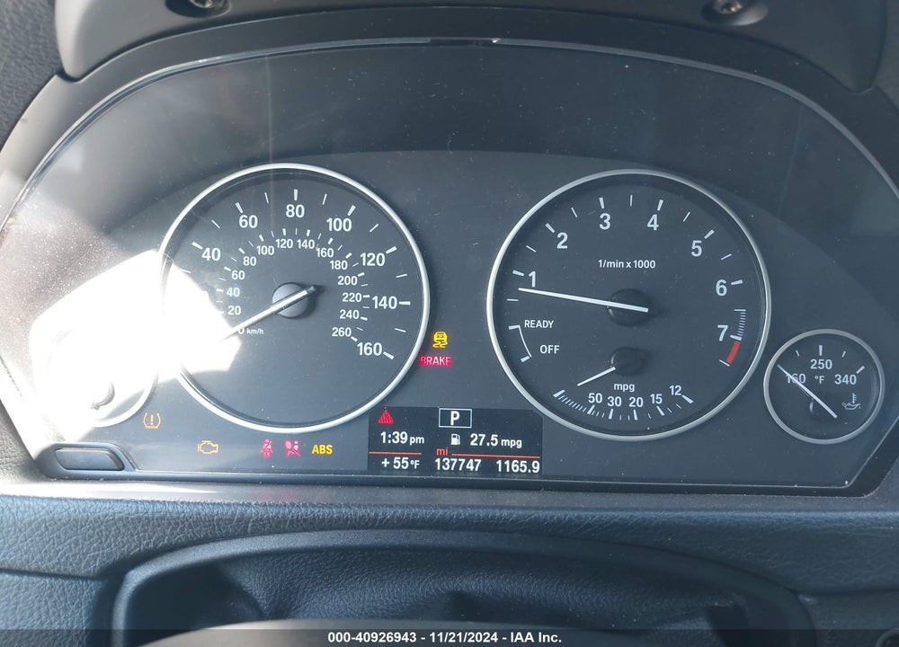 2014 BMW 320I VIN: WBA3B1C58EPV79075