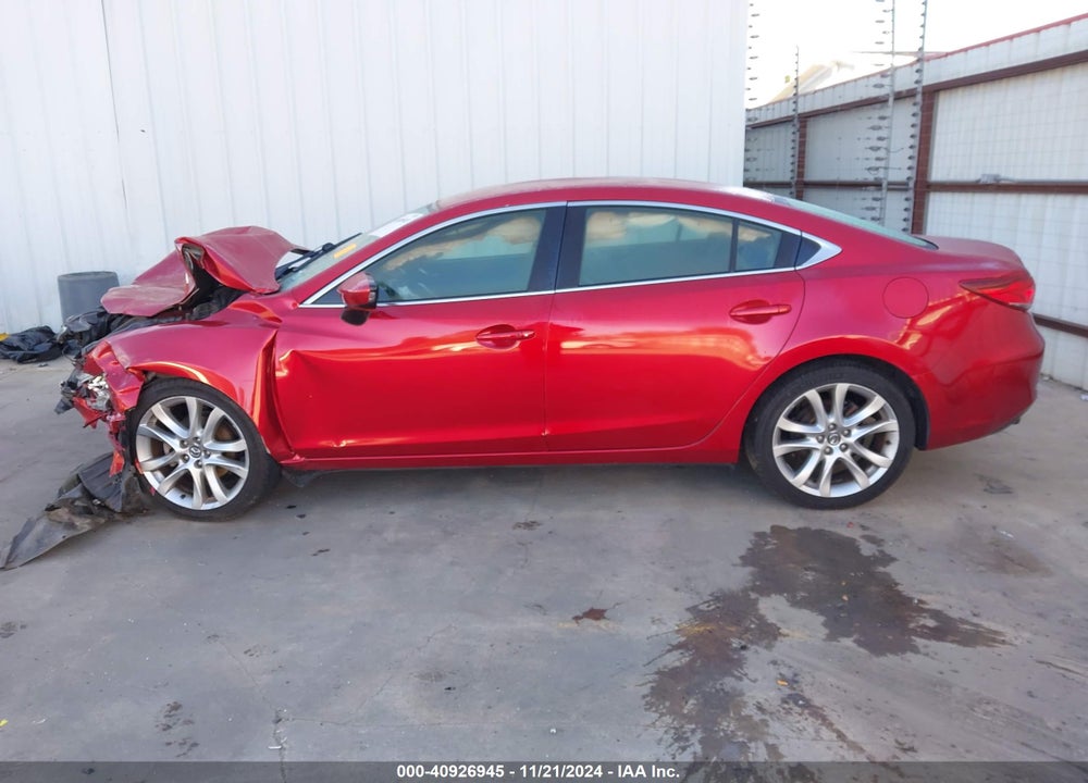 2016 MAZDA 6 I TOURING VIN: JM1GJ1V55G1439625