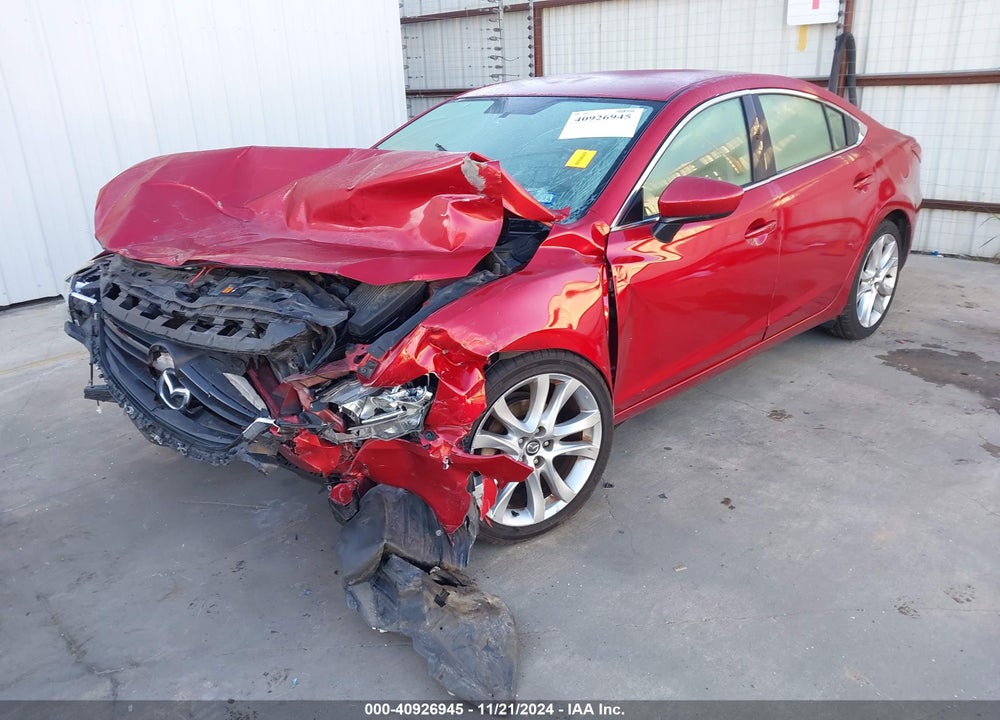 2016 MAZDA 6 I TOURING VIN: JM1GJ1V55G1439625