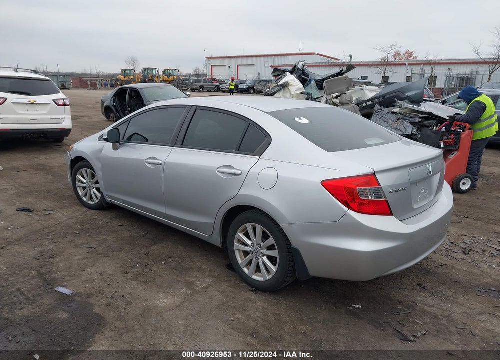 2012 HONDA CIVIC EX VIN: 19XFB2F81CE085889