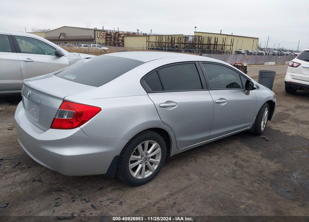 2012 HONDA CIVIC EX VIN: 19XFB2F81CE085889