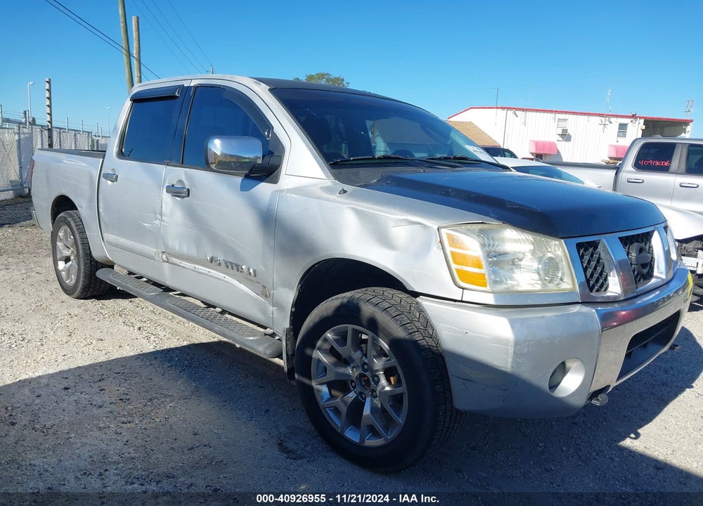 2005 NISSAN TITAN LE VIN: 1N6BA07A45N536042