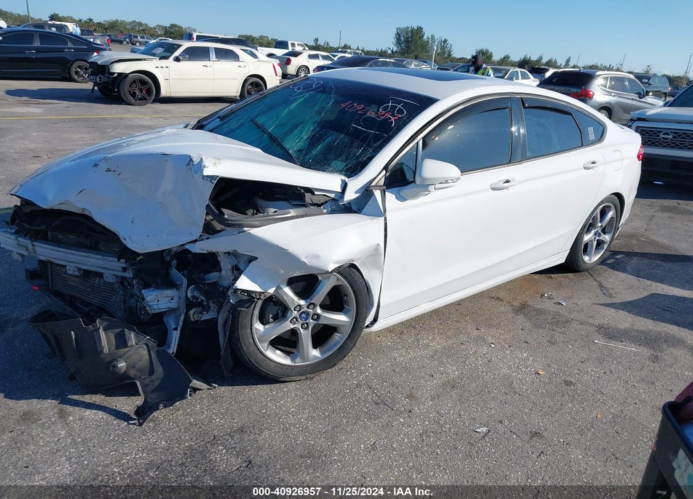2015 FORD FUSION SE VIN: 3FA6P0H90FR211321