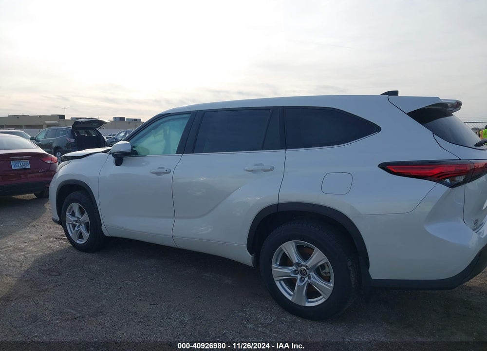 2022 TOYOTA HIGHLANDER LE VIN: 5TDBZRBH6NS249705