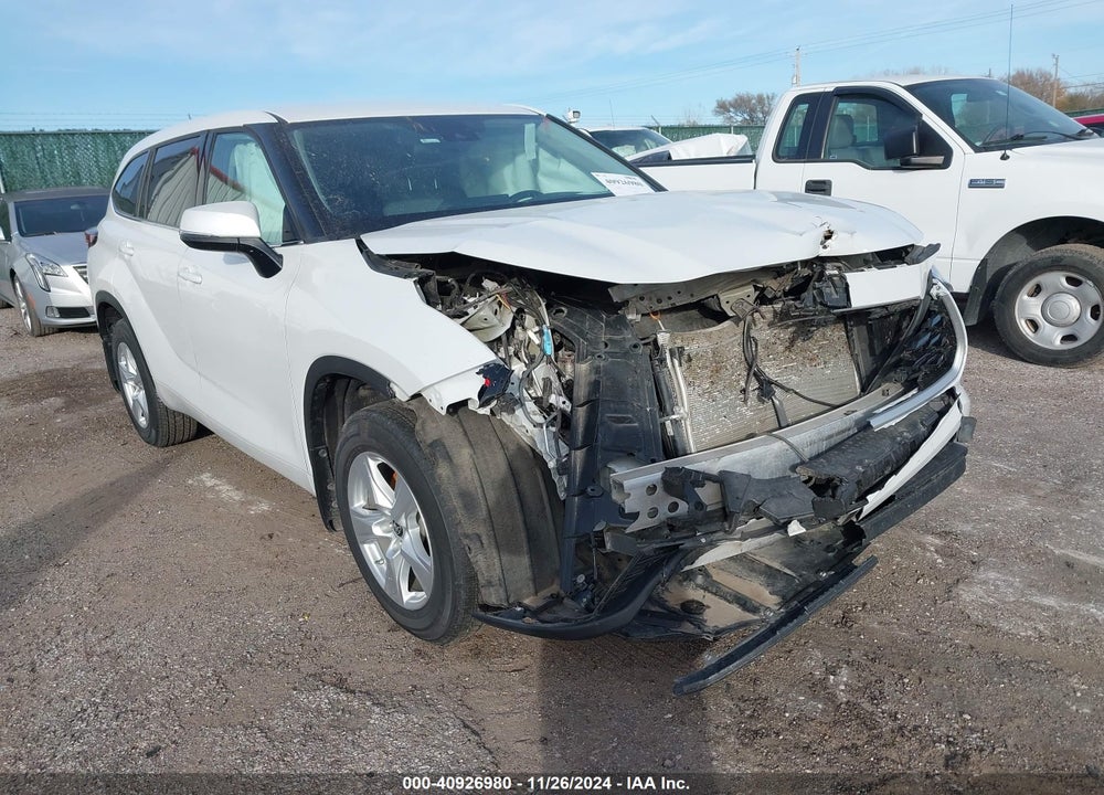 2022 TOYOTA HIGHLANDER LE VIN: 5TDBZRBH6NS249705