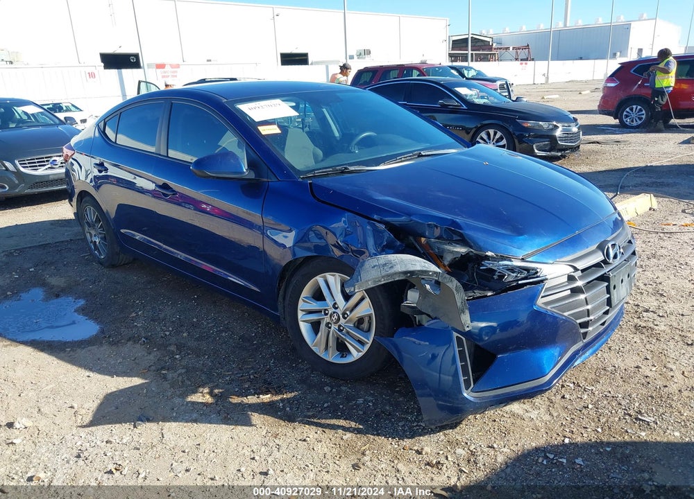 2019 HYUNDAI ELANTRA SEL VIN: 5NPD84LF1KH466656