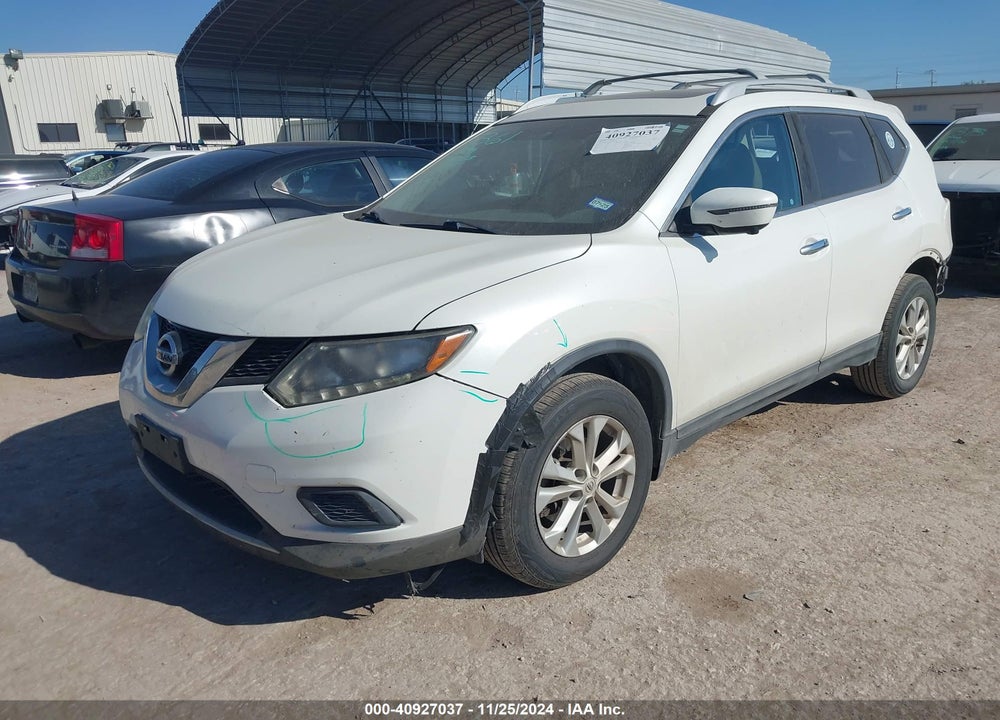 2016 NISSAN ROGUE SV VIN: 5N1AT2MV7GC865226