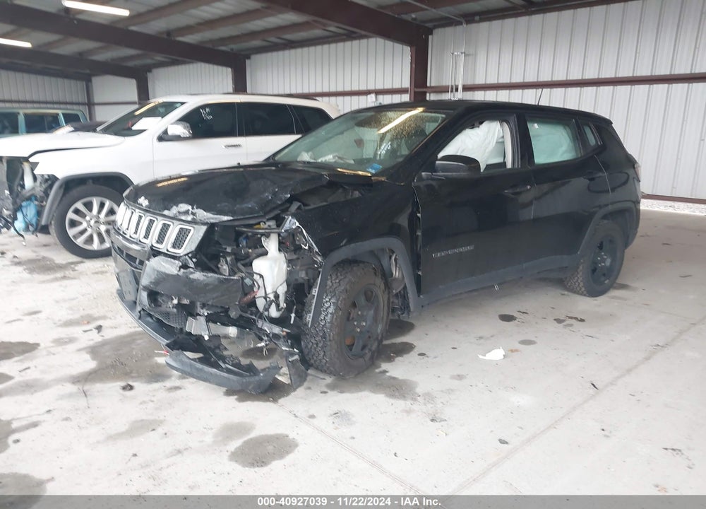 2020 JEEP COMPASS SPORT FWD VIN: 3C4NJCAB2LT151188