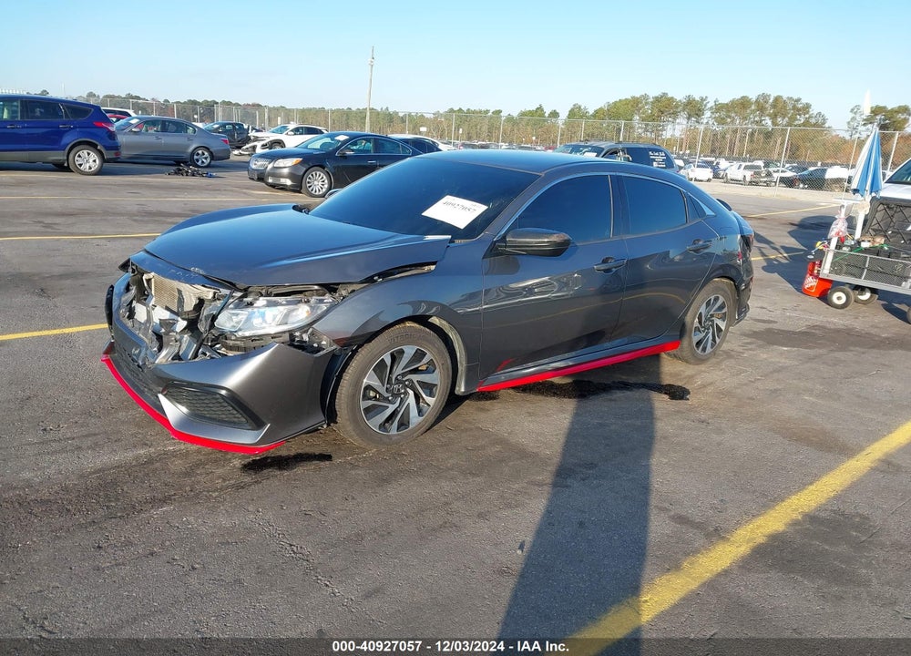 2017 HONDA CIVIC LX VIN: SHHFK7G22HU231126