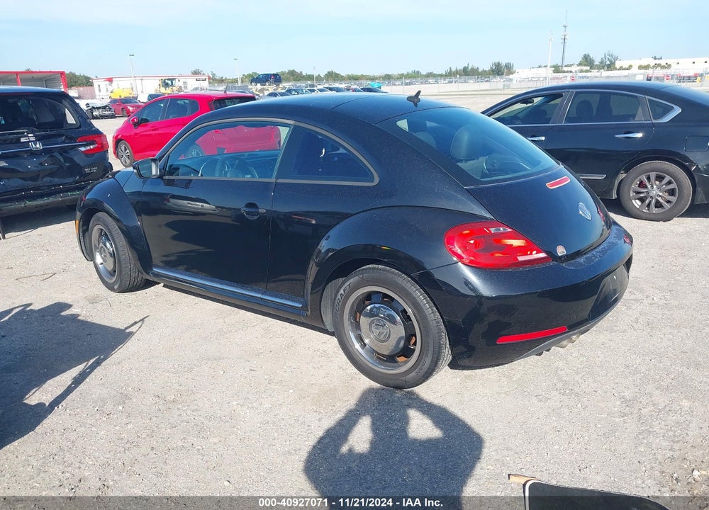 2012 VOLKSWAGEN BEETLE 2.5L VIN: 3VWJP7AT8CM655930