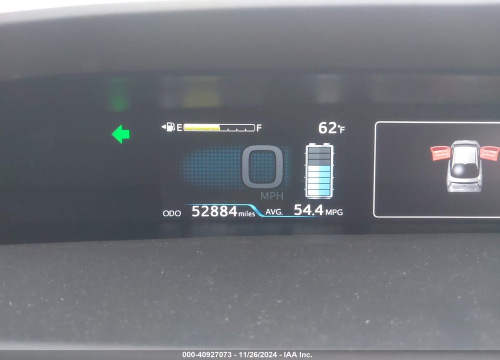 2016 TOYOTA PRIUS VIN: JTDKARFU1G3019301