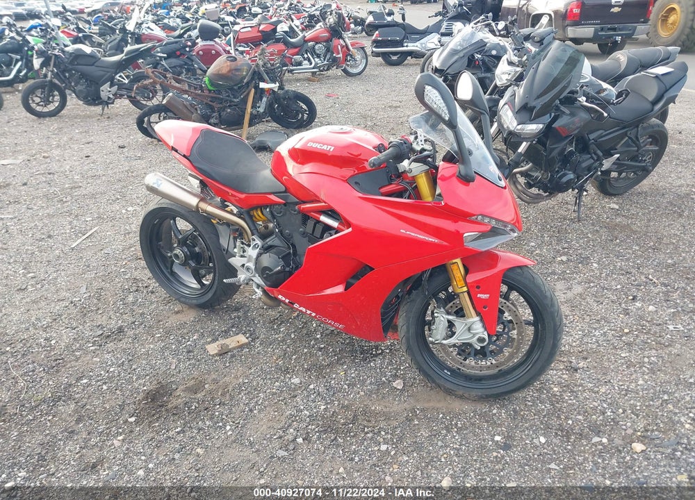 2020 DUCATI SUPERSPORT VIN: ZDMVABDS9LB009352