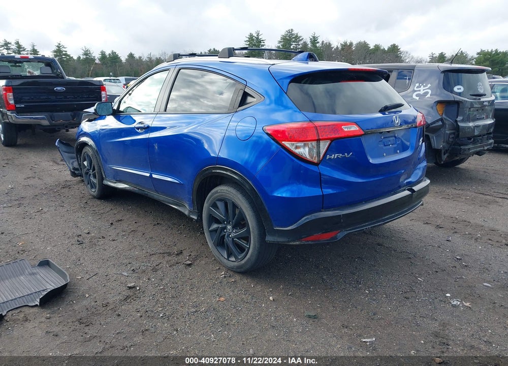 2021 HONDA HR-V AWD SPORT VIN: 3CZRU6H15MM734173