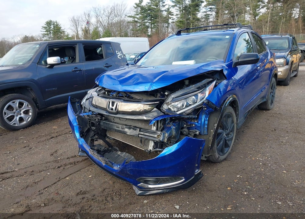 2021 HONDA HR-V AWD SPORT VIN: 3CZRU6H15MM734173