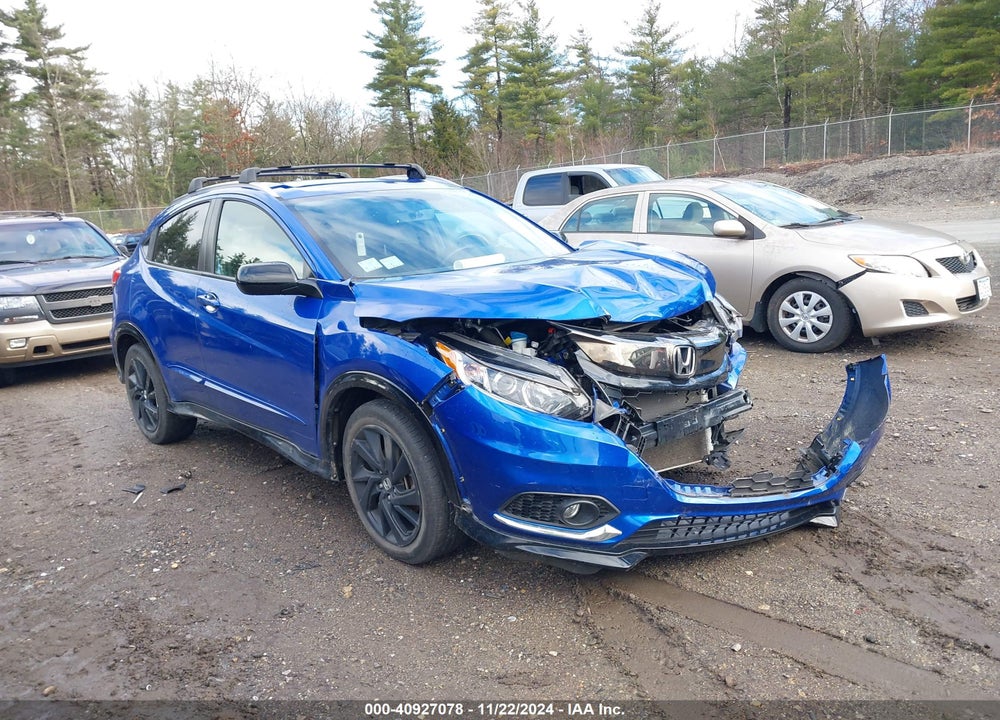 2021 HONDA HR-V AWD SPORT VIN: 3CZRU6H15MM734173