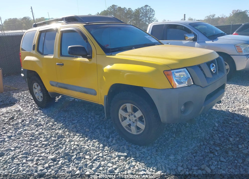 2005 NISSAN XTERRA OFF ROAD VIN: 5N1AN08W65C610050