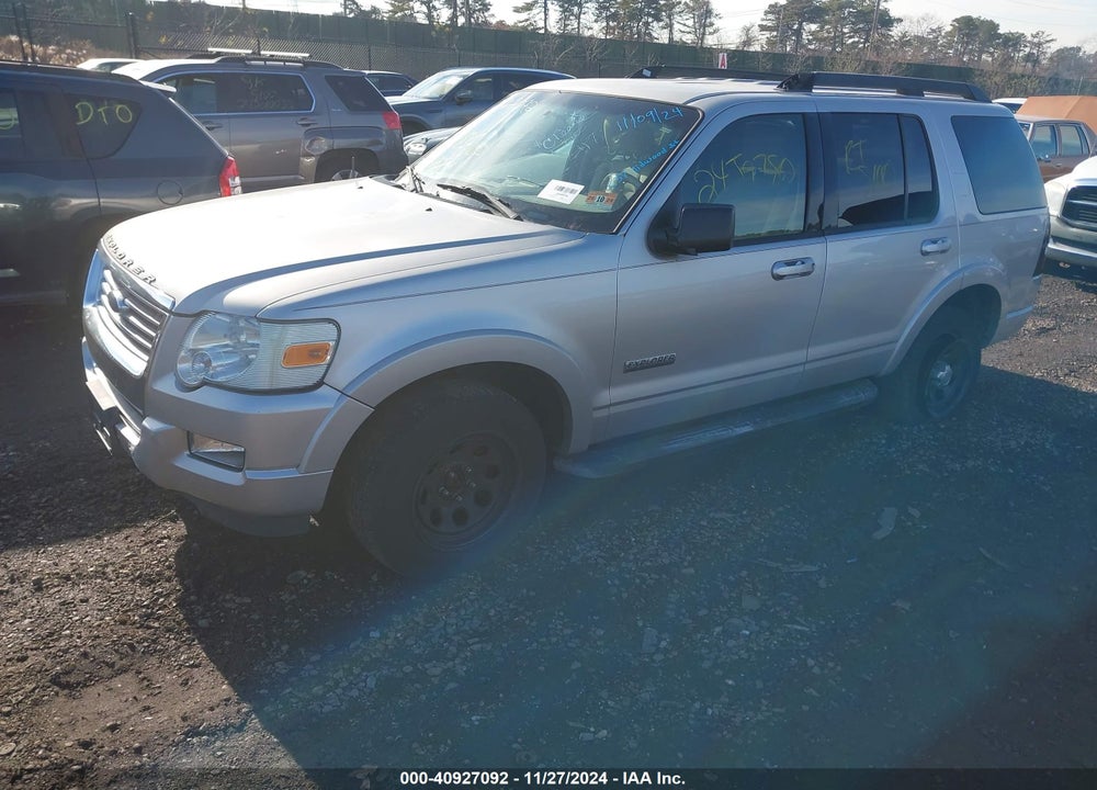 2007 FORD EXPLORER XLT VIN: 1FMEU73E47UB08940