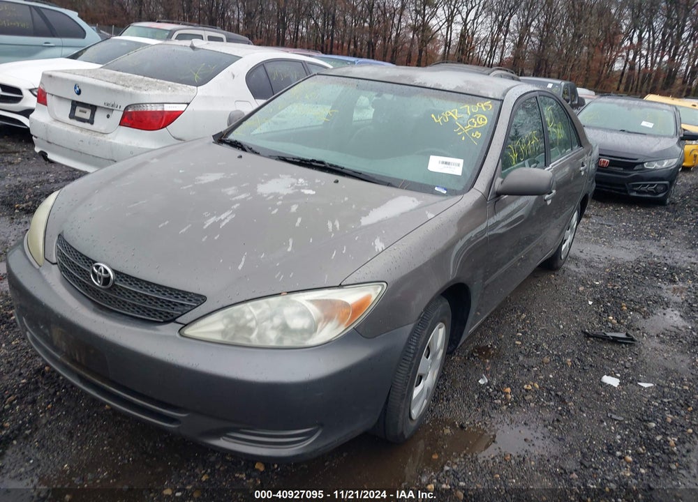2002 TOYOTA CAMRY LE VIN: 4T1BE32K92U549374