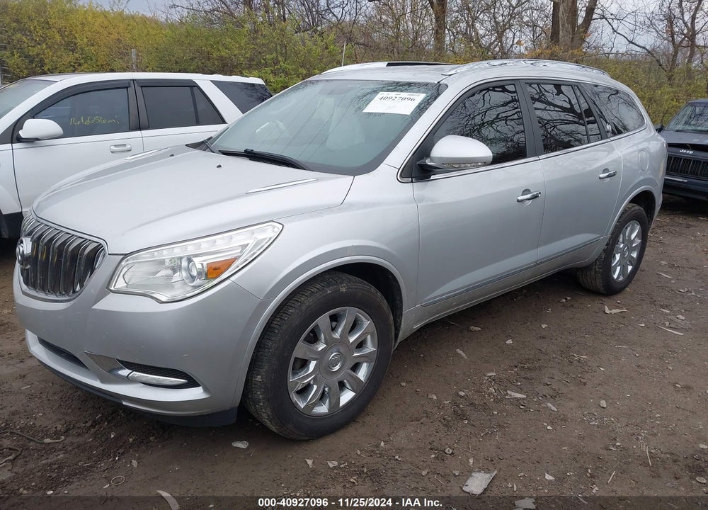 2017 BUICK ENCLAVE LEATHER VIN: 5GAKRBKD6HJ336852