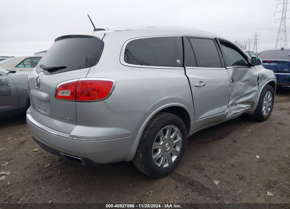 2017 BUICK ENCLAVE LEATHER VIN: 5GAKRBKD6HJ336852