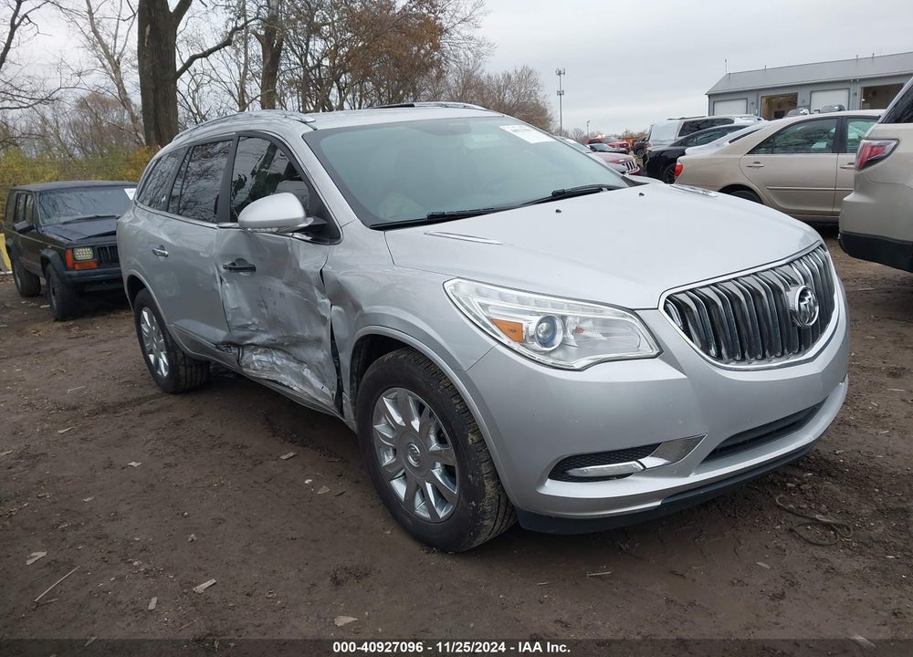 2017 BUICK ENCLAVE LEATHER VIN: 5GAKRBKD6HJ336852