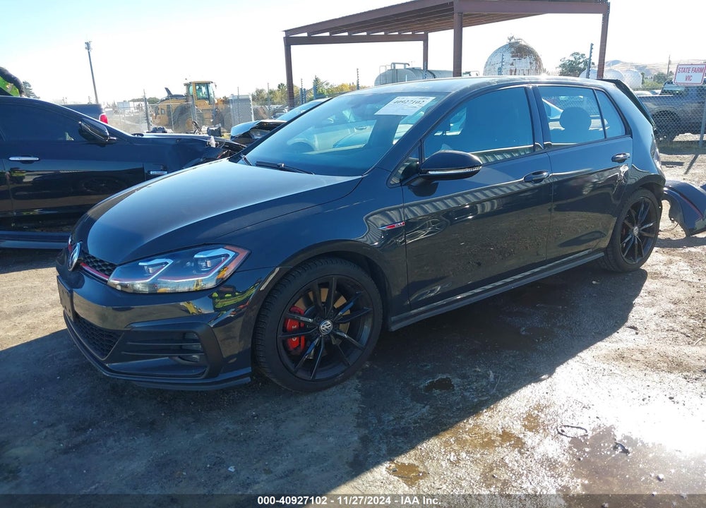 2019 VOLKSWAGEN GOLF GTI 2.0T AUTOBAHN/2.0T RABBIT EDITION/2.0T S/2.0T SE VIN: 3VW6T7AU6KM006345