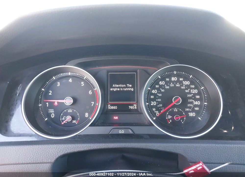 2019 VOLKSWAGEN GOLF GTI 2.0T AUTOBAHN/2.0T RABBIT EDITION/2.0T S/2.0T SE VIN: 3VW6T7AU6KM006345