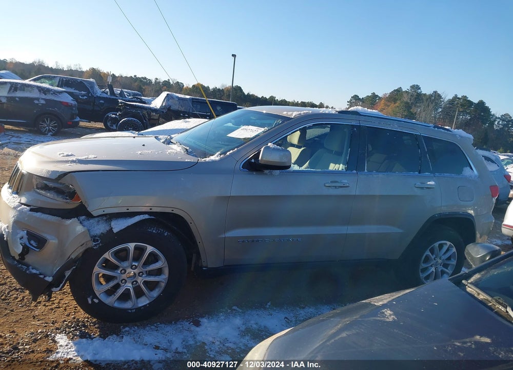 2014 JEEP GRAND CHEROKEE LAREDO VIN: 1C4RJFAG1EC334112