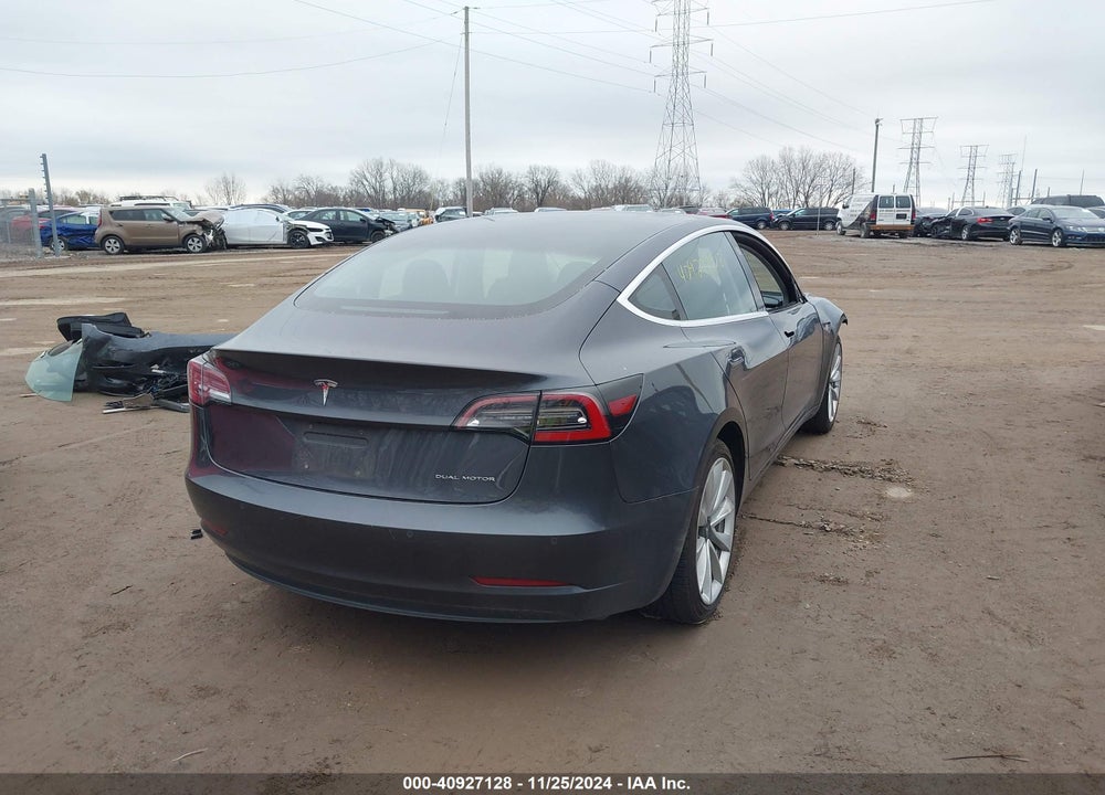 2018 TESLA MODEL 3 LONG RANGE/PERFORMANCE VIN: 5YJ3E1EB5JF121320