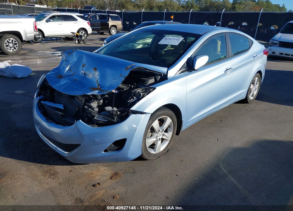 2013 HYUNDAI ELANTRA GLS VIN: KMHDH4AE4DU522779