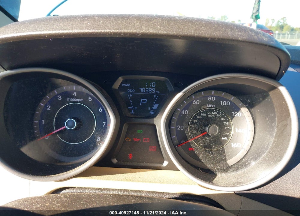 2013 HYUNDAI ELANTRA GLS VIN: KMHDH4AE4DU522779