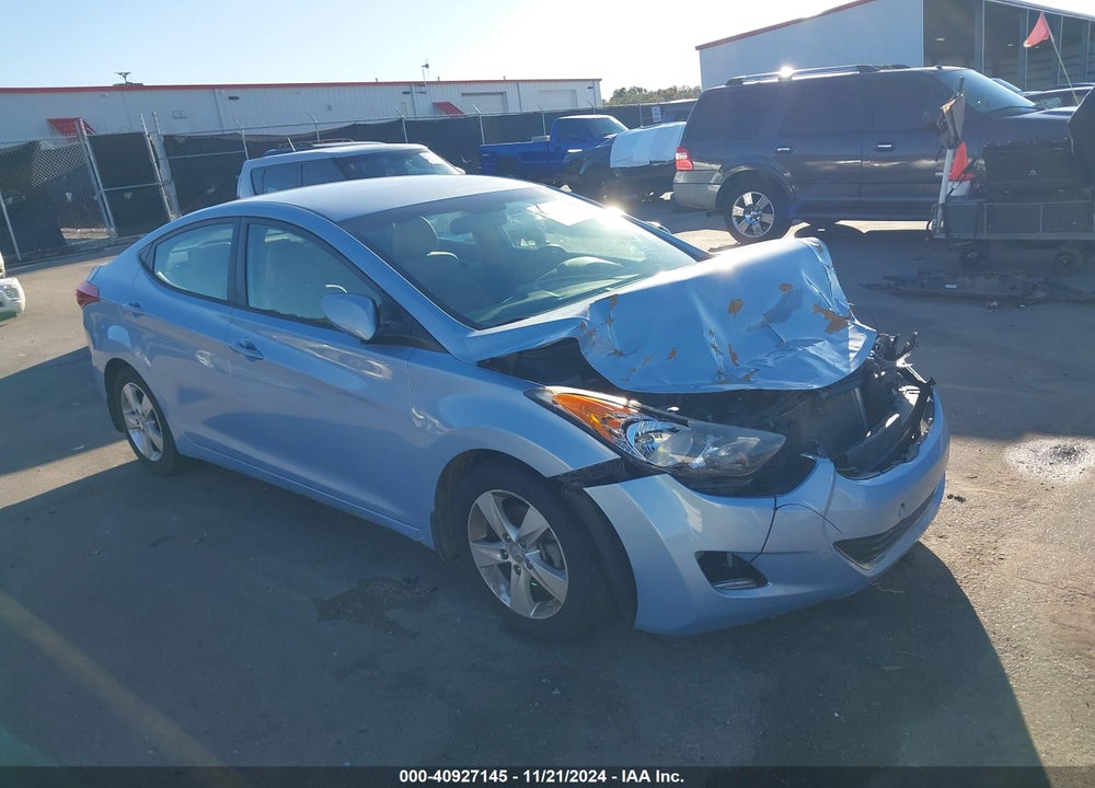 2013 HYUNDAI ELANTRA GLS VIN: KMHDH4AE4DU522779