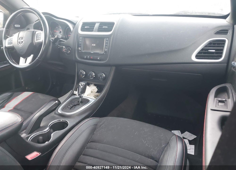 2012 DODGE AVENGER R/T VIN: 1C3CDZBG9CN137689