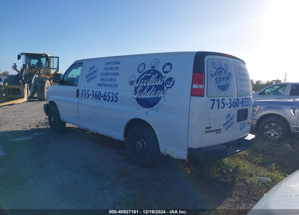 2012 GMC SAVANA WORK VAN VIN: 1GTW7FCA1C1120112