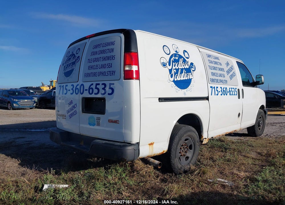 2012 GMC SAVANA WORK VAN VIN: 1GTW7FCA1C1120112