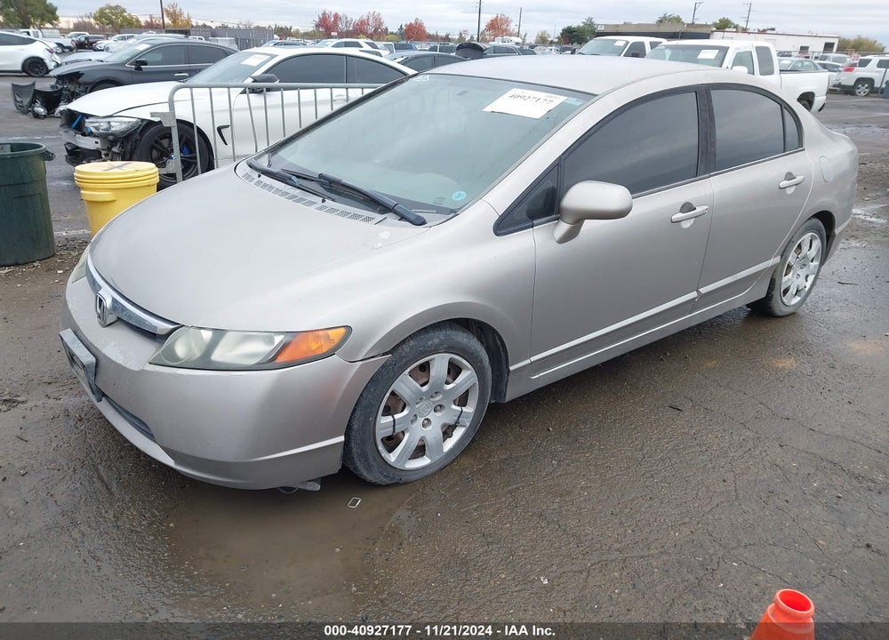 2006 HONDA CIVIC LX VIN: 1HGFA15506L001109