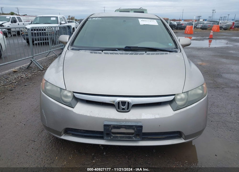 2006 HONDA CIVIC LX VIN: 1HGFA15506L001109