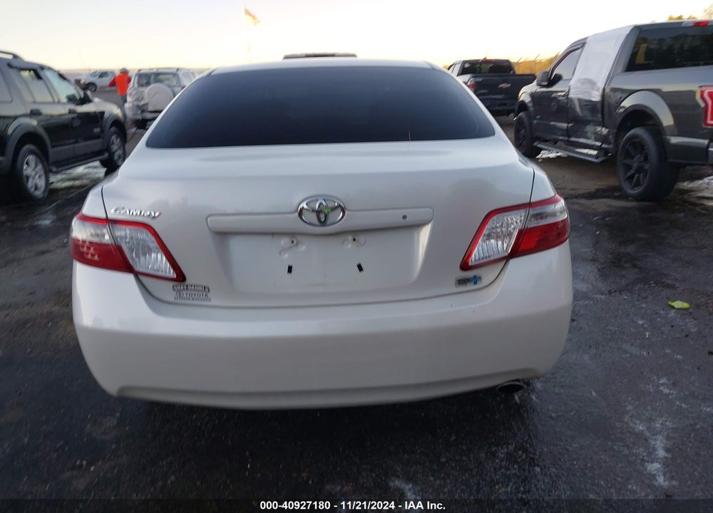 2007 TOYOTA CAMRY HYBRID VIN: 4T1BB46K57U026935