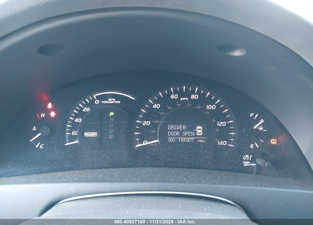 2007 TOYOTA CAMRY HYBRID VIN: 4T1BB46K57U026935