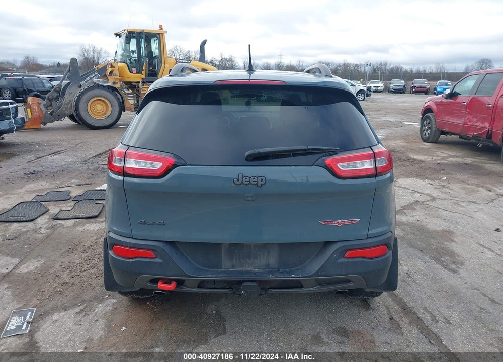 2015 JEEP CHEROKEE TRAILHAWK VIN: 1C4PJMBS0FW542688