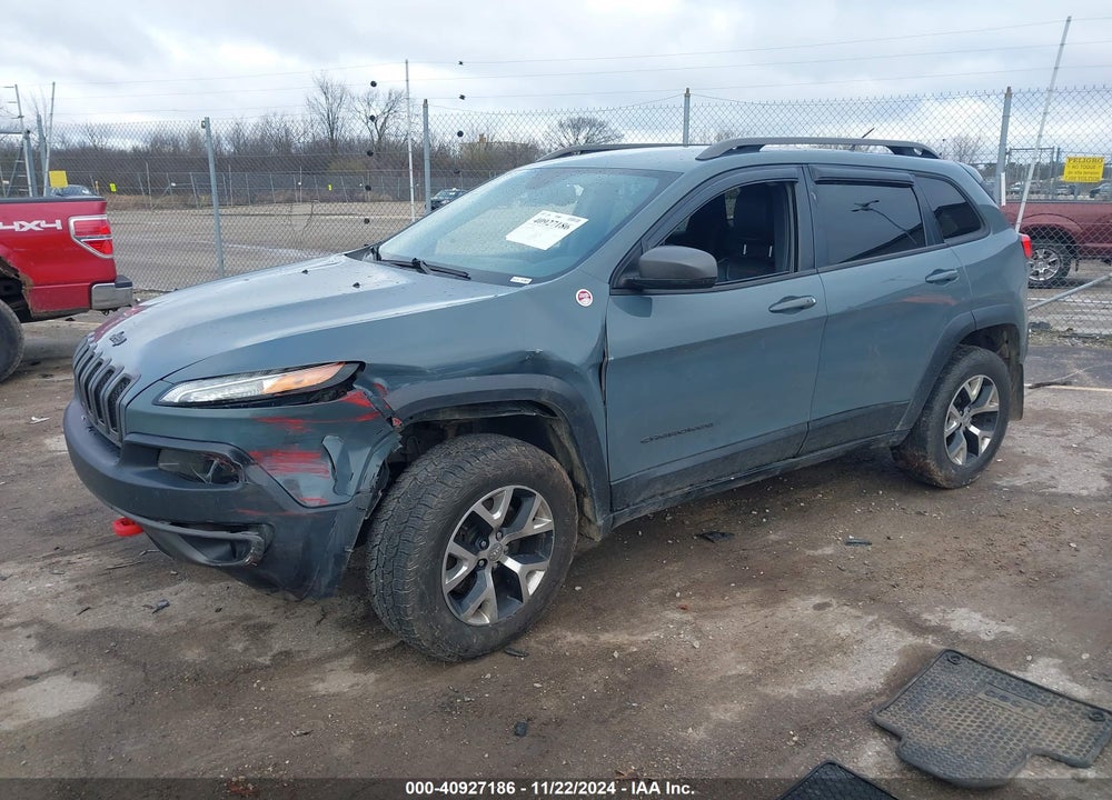 2015 JEEP CHEROKEE TRAILHAWK VIN: 1C4PJMBS0FW542688