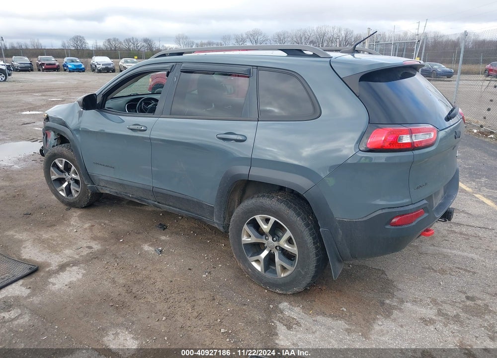 2015 JEEP CHEROKEE TRAILHAWK VIN: 1C4PJMBS0FW542688
