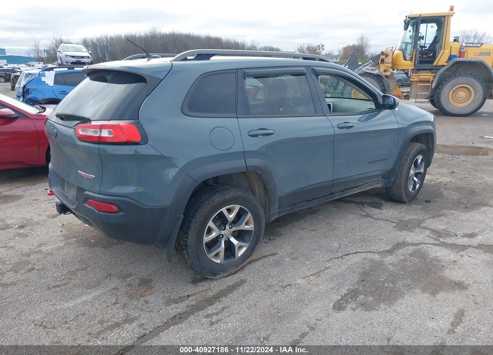 2015 JEEP CHEROKEE TRAILHAWK VIN: 1C4PJMBS0FW542688