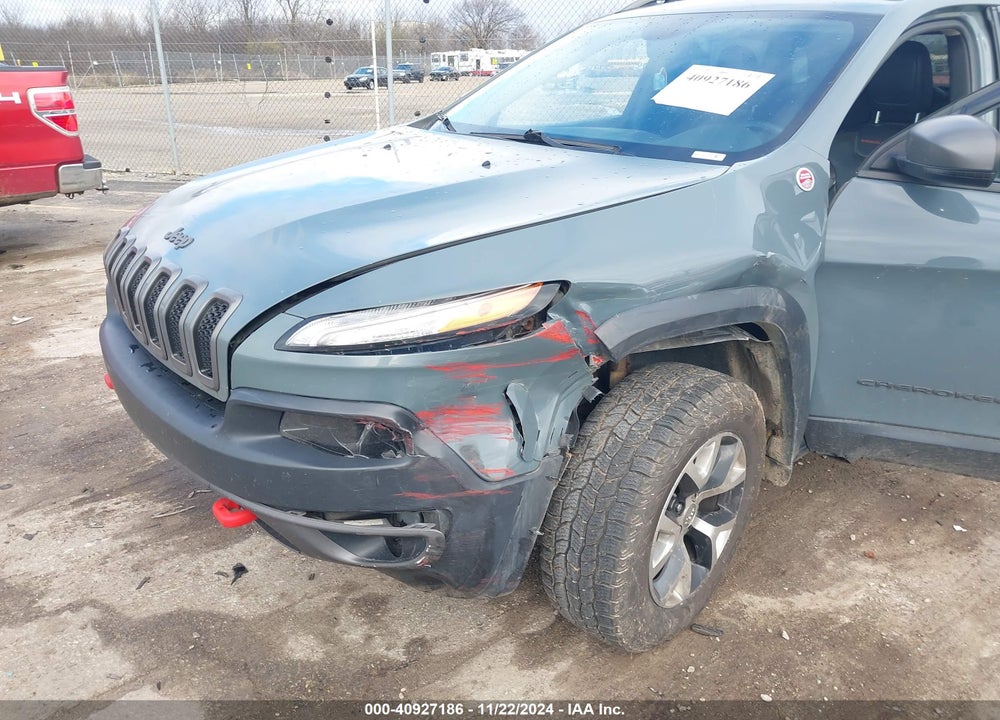 2015 JEEP CHEROKEE TRAILHAWK VIN: 1C4PJMBS0FW542688